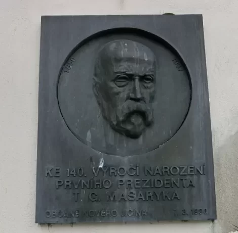 Pamětní deska Tomáše G. Masaryka